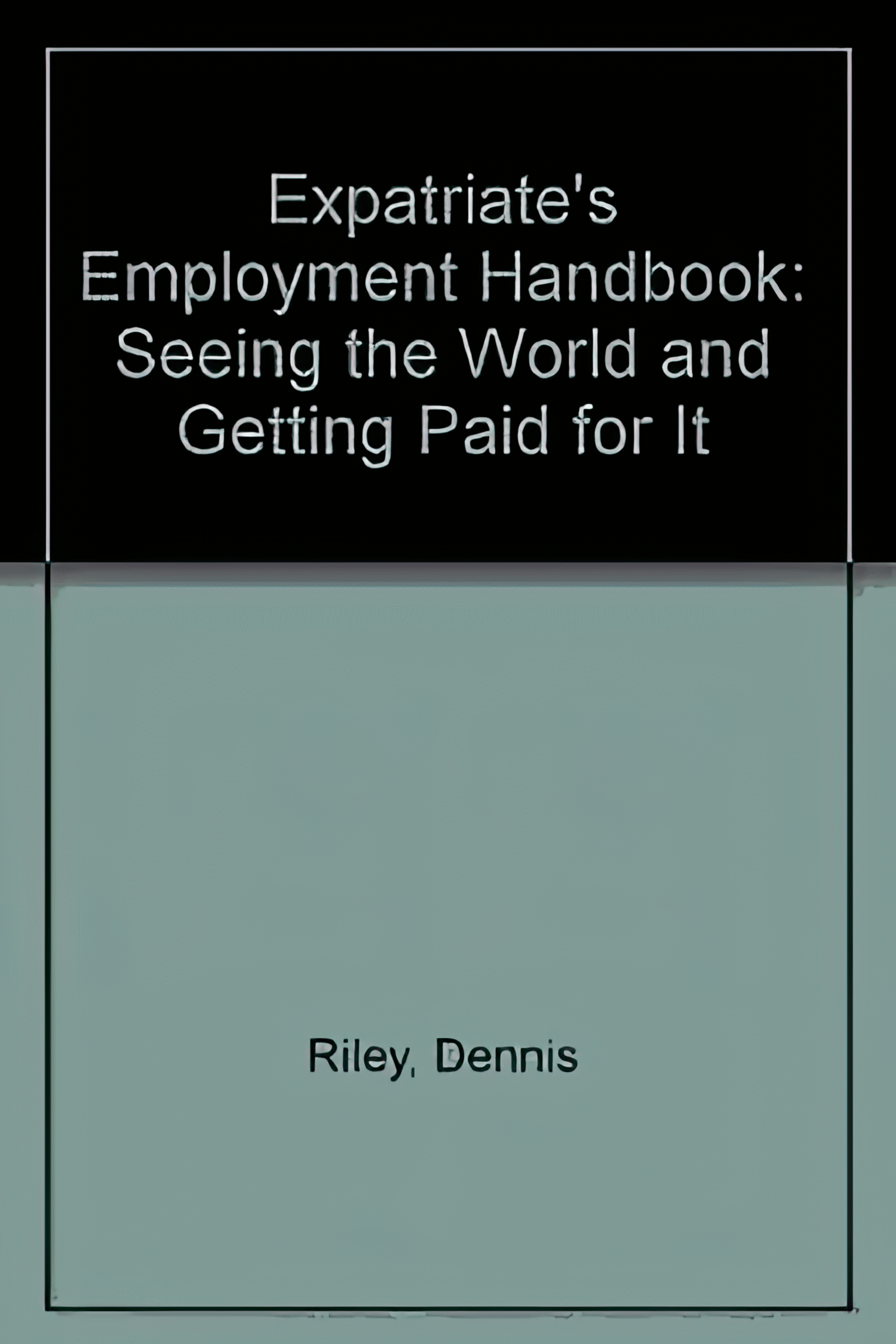 Expatriate's Employment Handbook - Seeing the World and Getting Paid for It!